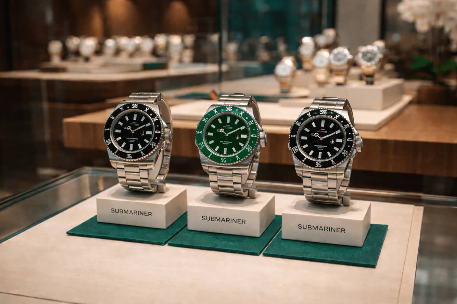 Rolex Submariner Scene: Taucheruhr mit Notizbuch und Marktnotizen