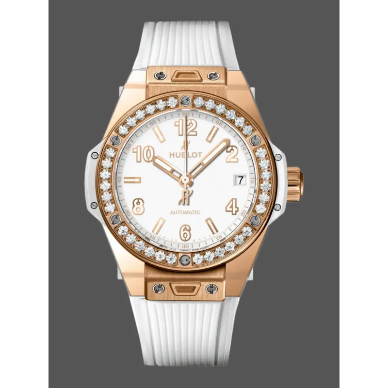 Hublot Big Bang Unisex 465.OE.2080.RW.1204 Replica - Weisses Zifferblatt Fabric