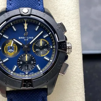 Breitling Chronomat B01 44 SB01474A1C1X1 Replica - Blaues Zifferblatt Edelstahl