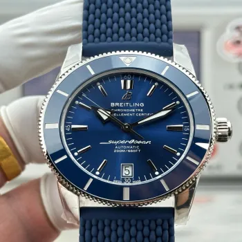 Breitling Superocean Heritage AB2020161C1S1 Replica - Blaues Zifferblatt Kautschukarmband