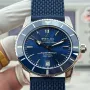 Breitling Superocean Heritage AB2020161C1S1 Replica - Blaues Zifferblatt Kautschukarmband
