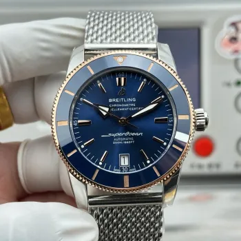 Breitling Superocean Heritage UB2010161C1A1 Replica - Blaues Zifferblatt Milanaise-Armband
