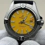 Breitling Avenger A17319101I1X1 Replica - Gelbes Zifferblatt Geriffelte Luenette