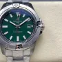 Breitling Avenger A17328101L1A1 Replica - Gruenes Zifferblatt Geriffelte Luenette