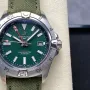 Breitling Avenger A32320101B1X1 Replica - Gruenes Zifferblatt Geriffelte Luenette