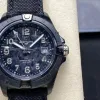 Breitling Avenger S32320101B1X1 Replica - Schwarzes Zifferblatt Geriffelte Luenette