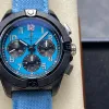 Breitling Avenger Chronograph SB0146101L1X1 Replica - Blaues Zifferblatt Edelstahl