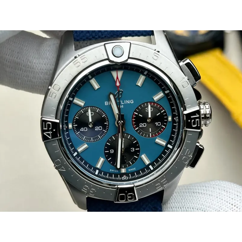 Breitling Avenger AB0147101C1X1 Replica - Blaues Zifferblatt Edelstahl