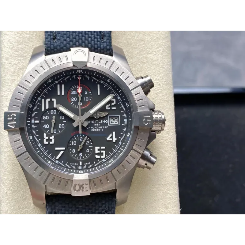 Breitling Avenger Bandit E13383101M1W1-CUSTOM EDITION Replica - Graues Zifferblatt Titan