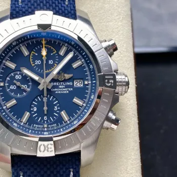 Breitling Avenger A13317101C1X1 Replica - Blaues Zifferblatt Edelstahl