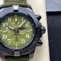 Breitling Avenger Chronograph Military Green V13317101L1X1 Replica - Gruenes Zifferblatt Titan
