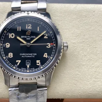 Breitling Navitimer 8 Automatic 41 A17315101B1A1 Replica - Schwarzes Zifferblatt Edelstahl