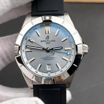 Breitling Chronomat P32398101C1S1 Replica - Eisblaues Zifferblatt Geriffelte Luenette