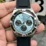 Breitling Chronomat PB0134101C1S1 Replica - Eisblaues Zifferblatt Geriffelte Luenette