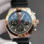 Breitling Chronomat UB0134101B1S1 Replica - Graues Zifferblatt Geriffelte Luenette