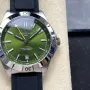 Breitling Chronomat A32398A11L1A1 Replica - Olivgruenes Zifferblatt Geriffelte Luenette