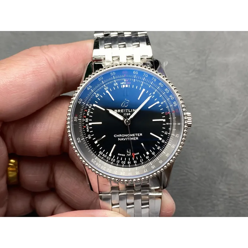 Breitling Navitimer Automatic A17325241B1A1 Replica - Schwarzes Zifferblatt Navitimer