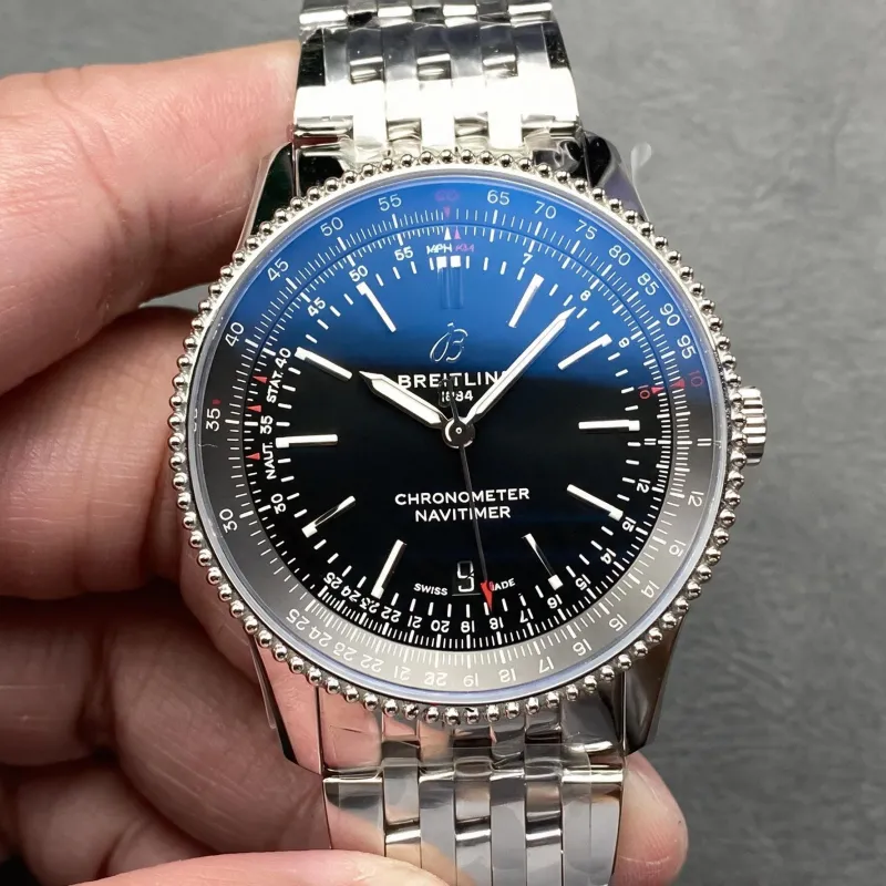 Breitling Navitimer Automatic A17325241B1A1 Replica - Schwarzes Zifferblatt Navitimer