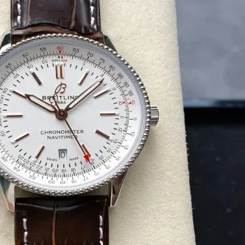 Breitling Navitimer Automatic 41 A17326211G1P1 Replica - Weisses Zifferblatt Edelstahl
