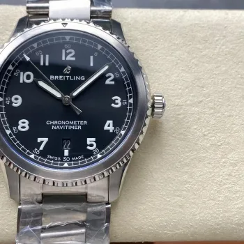 Breitling Navitimer 8 Automatic 41 A17314101B1A1 Replica - Schwarzes Zifferblatt Edelstahl