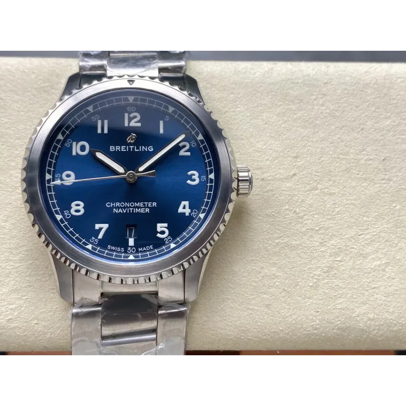 Breitling Navitimer 8 Automatic A17314101C1A1 Replica - Blaues Zifferblatt Edelstahl