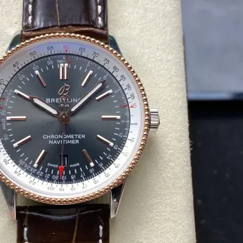 Breitling Navitimer U17326211M1P1 Replica - Graues Zifferblatt Bicolor