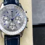 Breitling Navitimer AB0139A71G1P1 Replica - Weisses Zifferblatt Geriffelte Luenette