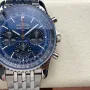 Breitling Navitimer AB0139241C1A1 Replica - Blaues Zifferblatt Geriffelte Luenette