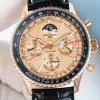 Breitling Navitimer RB19101A1H1P1 Replica - Rose Gold Geriffelte Luenette