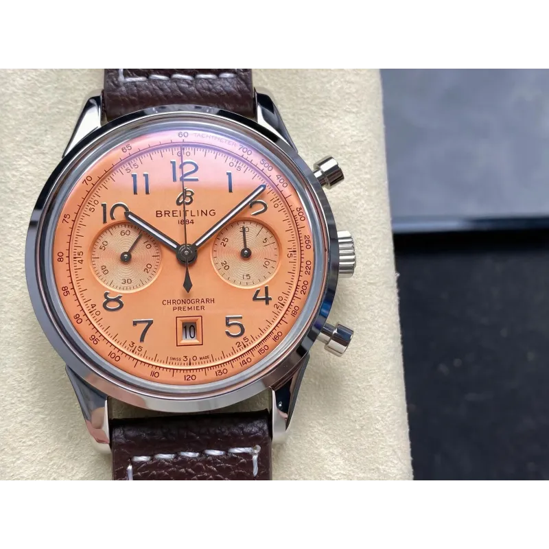 Breitling Premier AB0145331K1P2 Replica - Copper Edelstahl