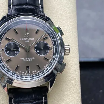 Breitling Premier B01 Chronograph 42 AB0118221B1P2 Replica - Graues Zifferblatt Edelstahl