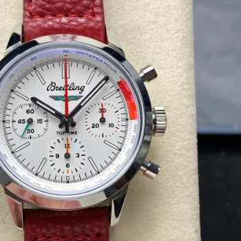Breitling Top Time B01 Chronograph Ford Mustang AB0176A71A1X1 Replica - Weisses Zifferblatt