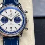 Breitling Premier AB01186A1G1P1 Replica - Silbernes Zifferblatt Edelstahl