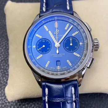Breitling Premier AB0118A61C1P1 Replica - Blaues Zifferblatt Edelstahl