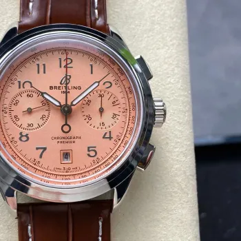 Breitling Premier B01 Chronograph 42 AB0145331K1P2 Replica - Copper Edelstahl