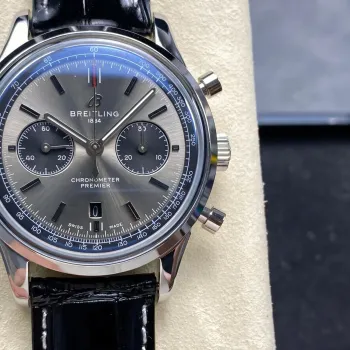 Breitling Premier AB0118221B1P1 Replica - Anthracite Edelstahl