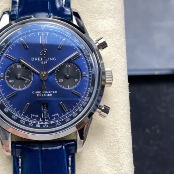 Breitling Premier AB0118A61C1P2 Replica - Blaues Zifferblatt Edelstahl