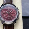 Breitling Premier B09 Chronograph 40 AB0930D41K1P1 Replica - Rotes Zifferblatt Edelstahl