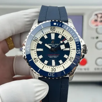 Breitling Superocean Automatic 46 A17378211B1S1 Replica - Cream Kautschukarmband