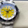 Breitling Superocean A17375211I1A1 Replica - Gelbes Zifferblatt Steel Link Bracelet
