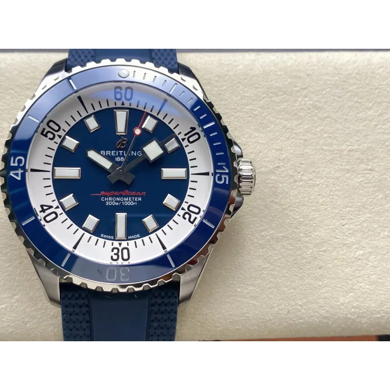 Breitling Superocean 42 A17375E71C1S1 Replica - Blaues Zifferblatt Edelstahl