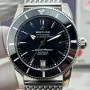 Breitling Superocean Heritage AB2010121B1A1 Replica - Schwarzes Zifferblatt Milanaise-Armband