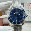 Breitling Superocean Heritage Style AB2010161C1A1 Replica - Blaues Zifferblatt Milanaise-Armband