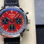 Breitling Top Time B01 Classic Cars A25310241K1X1 Replica - Rotes Zifferblatt Edelstahl
