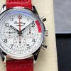 Breitling Top Time B01 Ford Thunderbird Chronograph AB01766A1A1X1 Replica - Weisses Zifferblatt