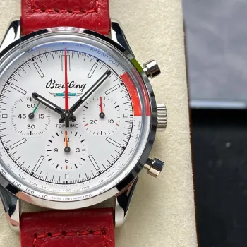 Breitling Top Time AB01766A1A1X1 Replica - Weisses Zifferblatt Edelstahl