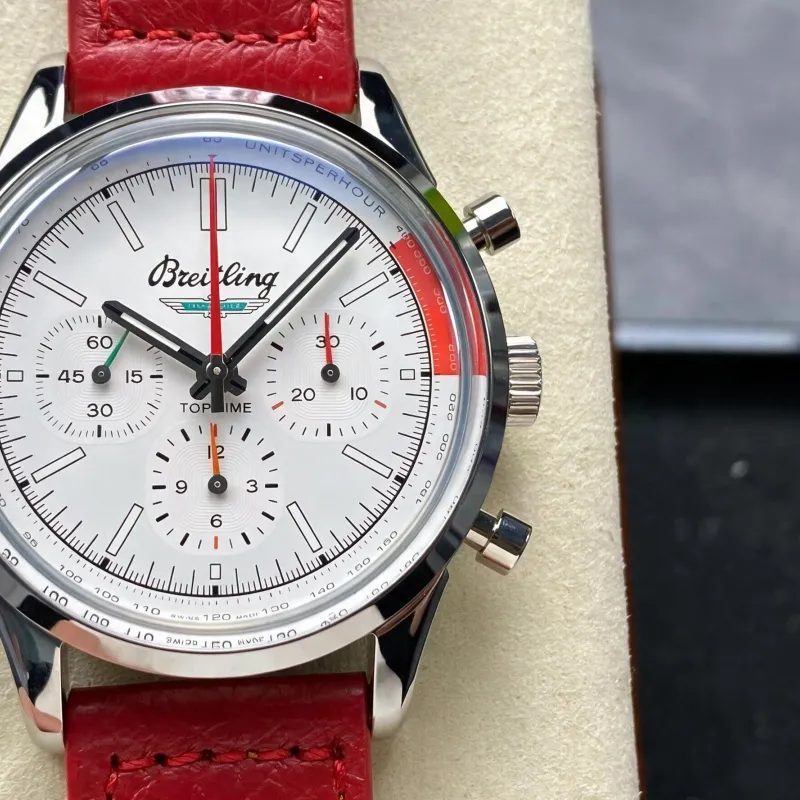 Breitling Top Time AB01766A1A1X1 Replica - Weisses Zifferblatt Edelstahl