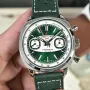 Breitling Top Time Chronograph AB01771A1L1X1 Replica - Gruenes Zifferblatt Edelstahl