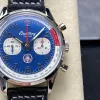Breitling Top Time B01 Shelby Cobra AB01763A1C1X1 Replica - Blaues Zifferblatt Edelstahl