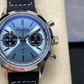 Breitling Top Time B01 AB01764A1C1X1 Replica - Blaues Zifferblatt Edelstahl